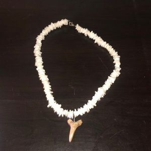 Shark tooth necklace